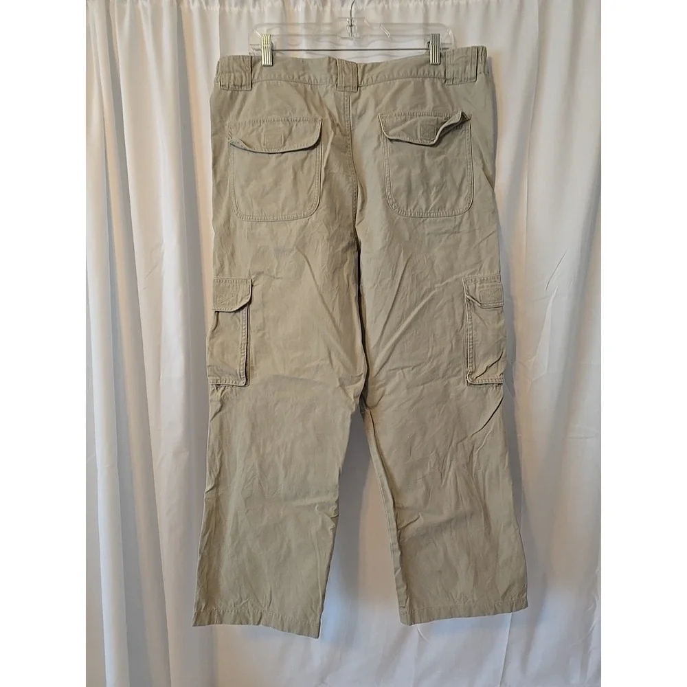 Cabela's Men's Khaki Cargo Pants Size 36 Regular